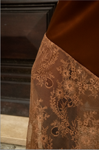 Jupe longue dentelle