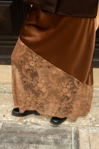 Jupe longue dentelle